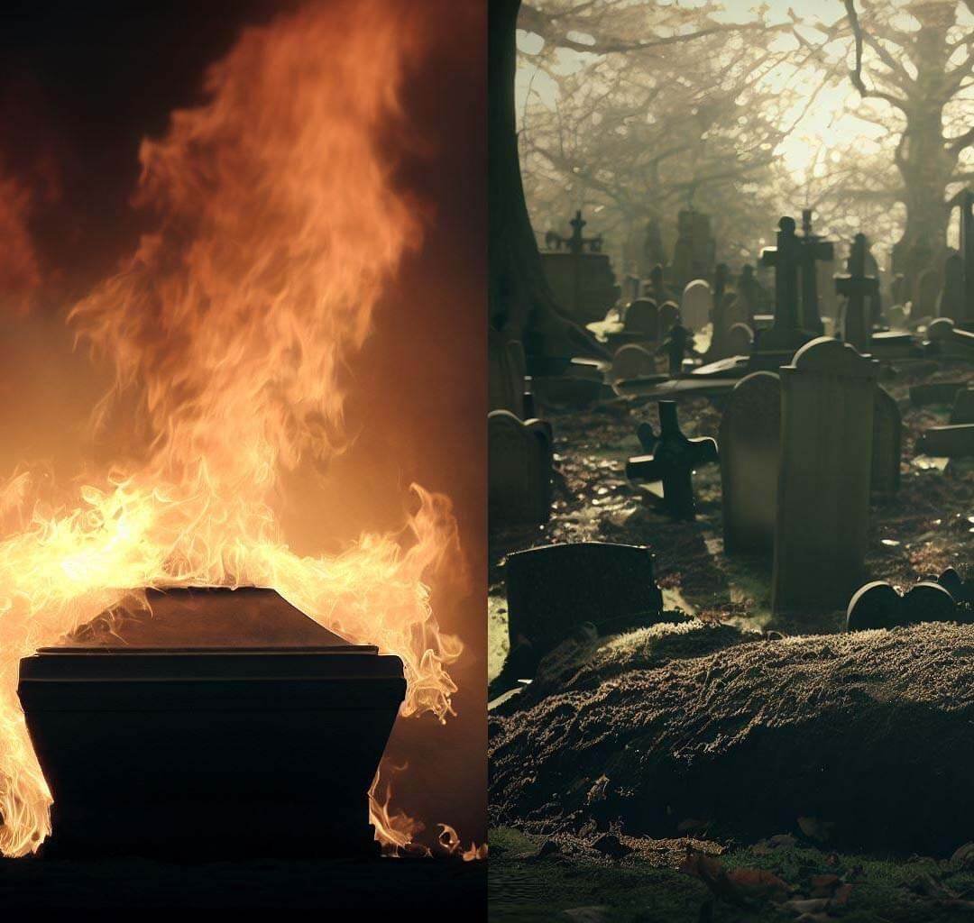 Qual melhor? Cremação ou enterrar?